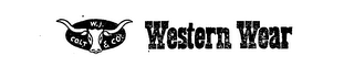 W.J. COLT & CO WESTERN WEAR logo