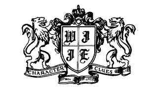 WJJE CHARACTER CLUES PROV. 1:3 logo