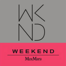 WK ND WEEKEND MAXMARA logo