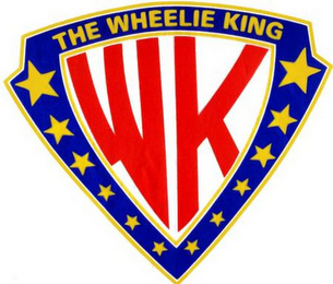 WK THE WHEELIE KING logo