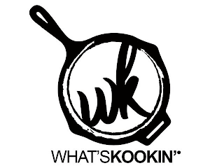 WK WHAT'S KOOKIN' logo