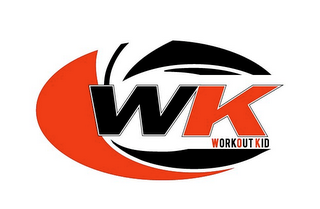 WK WORKOUT KID logo