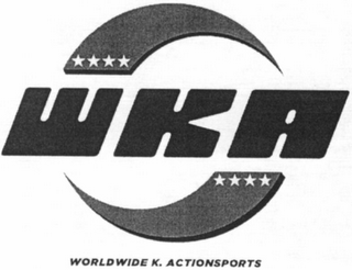 WKA WORLDWIDE K. ACTIONSPORTS logo