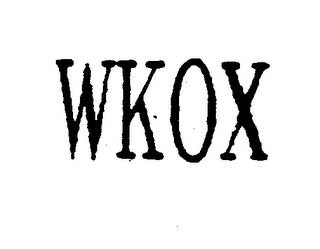 WKOX logo