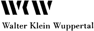 WKW WALTER KLEIN WUPPERTAL logo