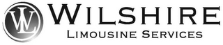 WL WILSHIRE LIMOUSINE SERVICES logo