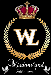 WL WISDOMLAND INTERNATIONAL logo