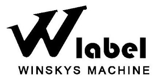 WLABEL WINSKYS MACHINE logo