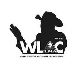 WLAC LMA WORLD LIVESTOCK AUCTIONEER CHAMPIONSHIP EST. 1963 logo