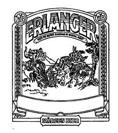 WLB ERLANGER MARZEN BIER MEETS THE HIGHEST STANDARDS OF BREWING PURITY logo