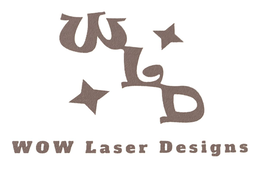 WLD WOW LASER DESIGNS logo