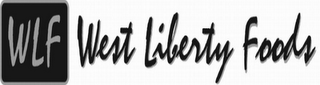 WLF WEST LIBERTY FOODS logo