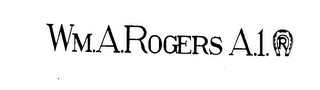 WM. A. ROGERS A. 1. R. logo