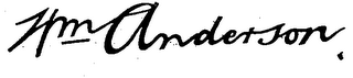 WM. ANDERSON logo