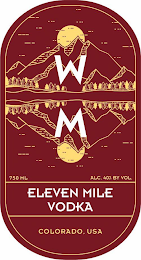 WM ELEVEN MILE VODKA logo
