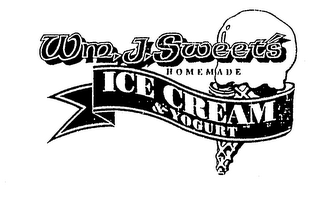WM. J. SWEET'S HOMEMADE ICE CREAM & YOGURT logo