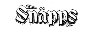 WM. SNAPPS CO. logo