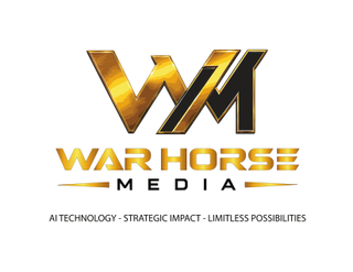 WM WAR HORSE MEDIA AI TECHNOLOGY - STRATEGIC IMPACT - LIMITLESS POSSIBILITIES logo