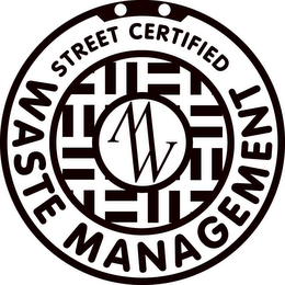 WM WASTE MANAGEMENT, "STREET CERTIFIED" logo