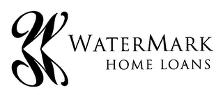 WM WATERMARK HOME LOANS logo