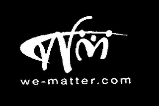 WM WE-MATTER.COM logo