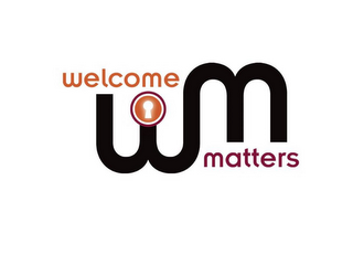 WM WELCOME MATTERS logo