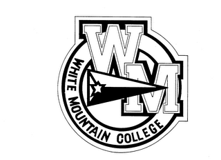 WM WHITE MOUNTAIN COLLEGE logo