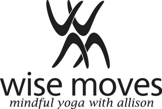 WM WISE MOVES MINDFUL YOGA WITH ALLISON logo