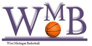 WMB WEST MICHIGAN BASKETBALL logo