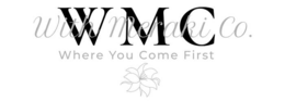 WMC WITH MERAKI CO. WHERE YOU COME FIRST logo