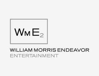 WME2 WILLIAM MORRIS ENDEAVOR ENTERTAINMENT logo
