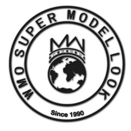 WMO SUPER MODEL LOOK SINCE 1990 logo