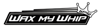 WMW WAX MY WHIP logo