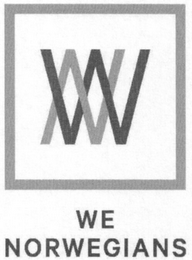WN WE NORWEGIANS logo