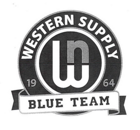 WN WESTERN SUPPLY BLUE TEAM 1964 logo