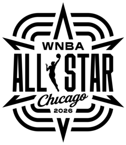 WNBA ALL STAR CHICAGO 2026 logo
