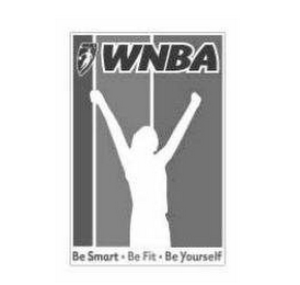 WNBA BE SMART · BE FIT · BE YOURSELF logo