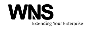 WNS EXTENDING YOUR ENTERPRISE logo