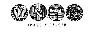 WNYC AM820 / 93.9FM logo