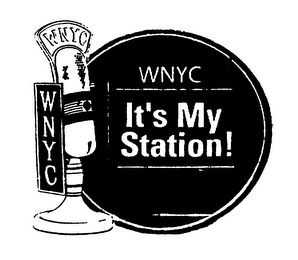 WNYC IT'S MY STATION! logo