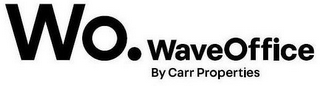 WO. WAVEOFFICE BY CARR PROPERTIES logo