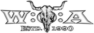 W:O:A ESTD. 1990 logo