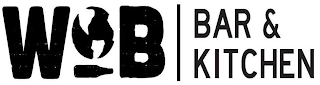 WOB | BAR & KITCHEN logo