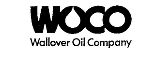 WOCO WALLOVER OIL COMPANY logo