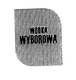 WODKA WYBOROWA logo