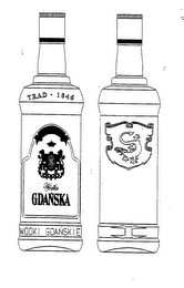 WODKI GDANSKIE TRAD 1846 logo