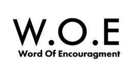 W.O.E WORD OF ENCOURAGEMENT logo