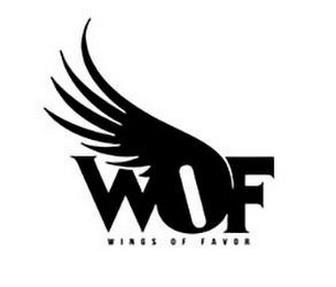 WOF WINGS OF FAVOR logo