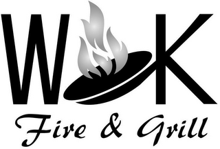 WOK FIRE & GRILL logo