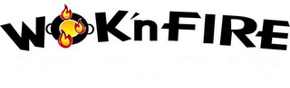 WOK 'N FIRE logo